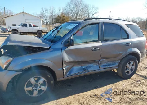 2008 Kia Sorento Lx z USA, uszkodzony, nr VIN KNDJD735185764477